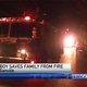 Illustration for article titled Kid Stays Up Late Gaming, Saves Family From Burning House